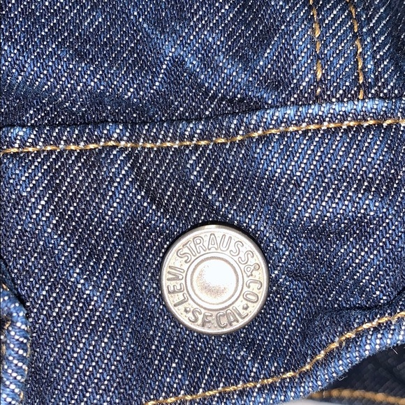 LEVI'S Logo Trucker Logo Denim jacket HOST PICK🎉🎊 - Picture 9 of 9